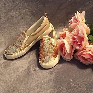 CAT & Jack Glitter Slip On Shoes